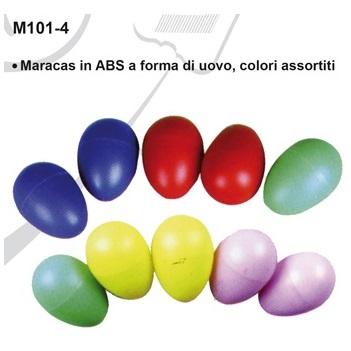 Maracas in ABS a forma di uovo  