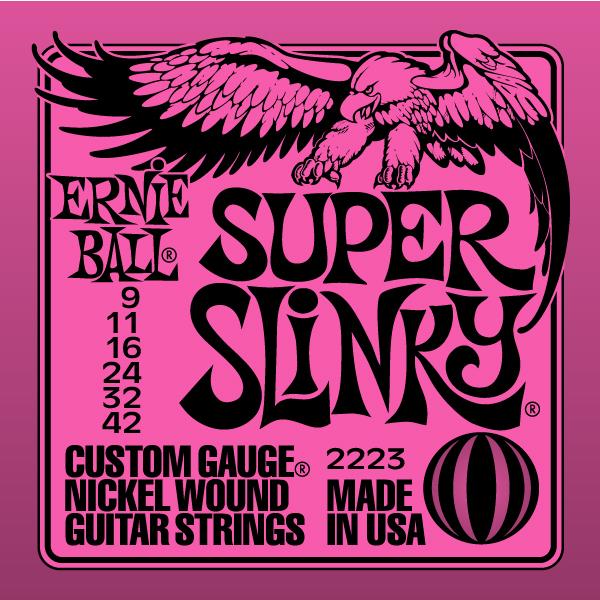 Ernie ball 2223  (9-42) Muta corde per chitarra elettrica