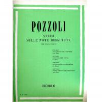 Pozzoli Studi sulle note ribattute per pianoforte - Ricordi