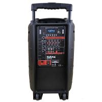 Karma BM 1010 100w Cassa acustica attiva con doppio radiomicrofono a batteria ricaricabile_2