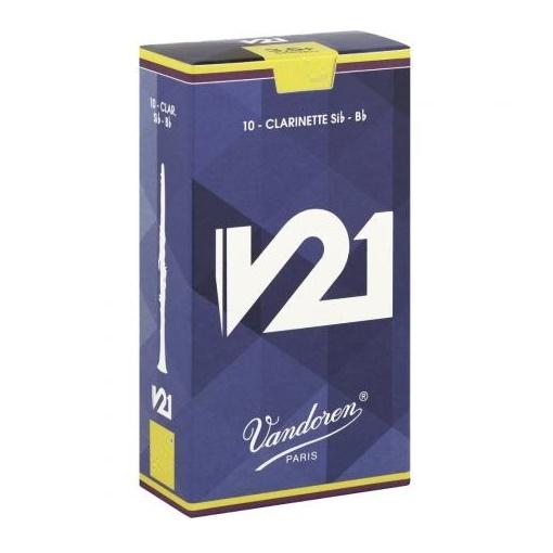 Ance Clarinetto Vandoren Sib V21 - 2,5 Confezione da 10 Ance