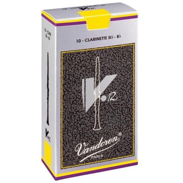 Ance Vandoren clarinetto Sib V12- 2.5 Confezione da 10 Ance