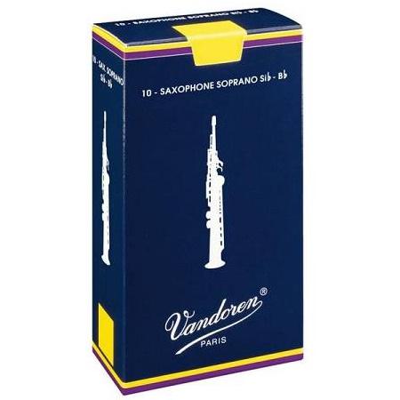 Ance Sax Soprano Vandoren Sib - 2,5 Confezione da 10 Ance