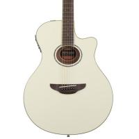 Yamaha APX600 Vintage White Chitarra Acustica Elettrificata_3