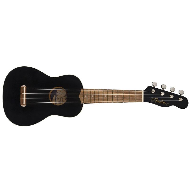 Fender Venice Soprano BLK WN Ukulele 