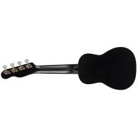 Fender Venice Soprano BLK WN Ukulele _2