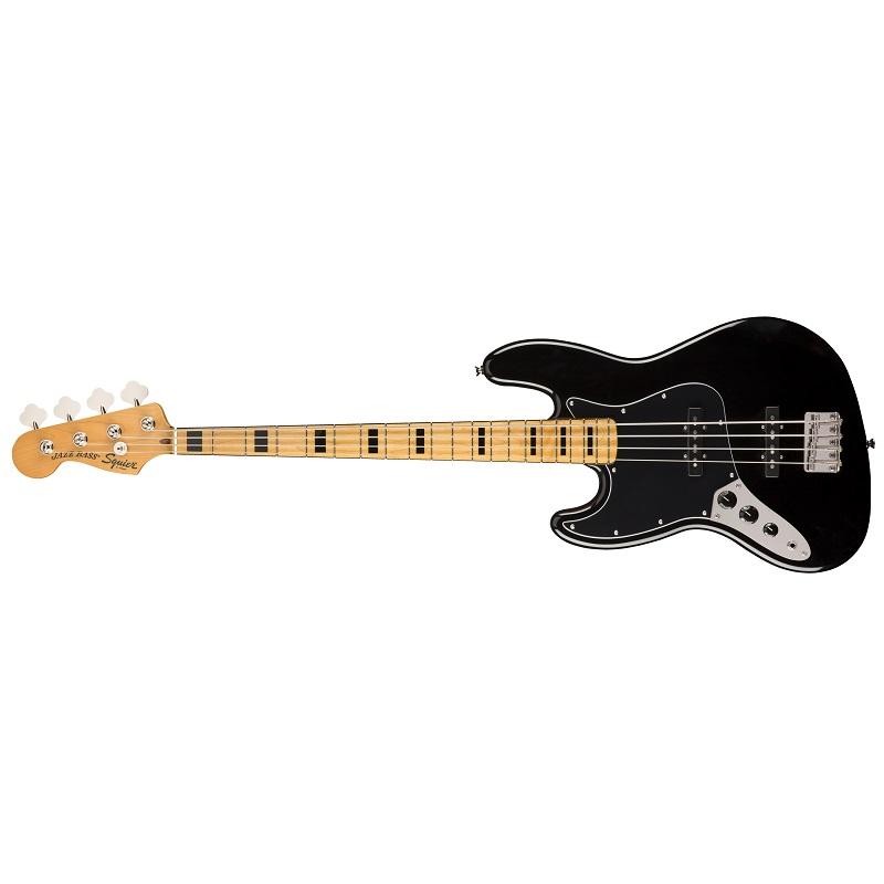 Squier Classic Vibe '70s Jazz Bass LH MN Blk Basso elettrico mancino