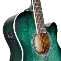 Soundsation Saguaro HW-CE GR Green Chitarra Acustica Elettrificata_3