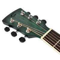 Soundsation Saguaro HW-CE GR Green Chitarra Acustica Elettrificata_4