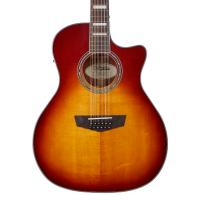 D'Angelico Premier Fulton Ice tea burst Chitarra Acustica Elettrificata 12 Corde_3