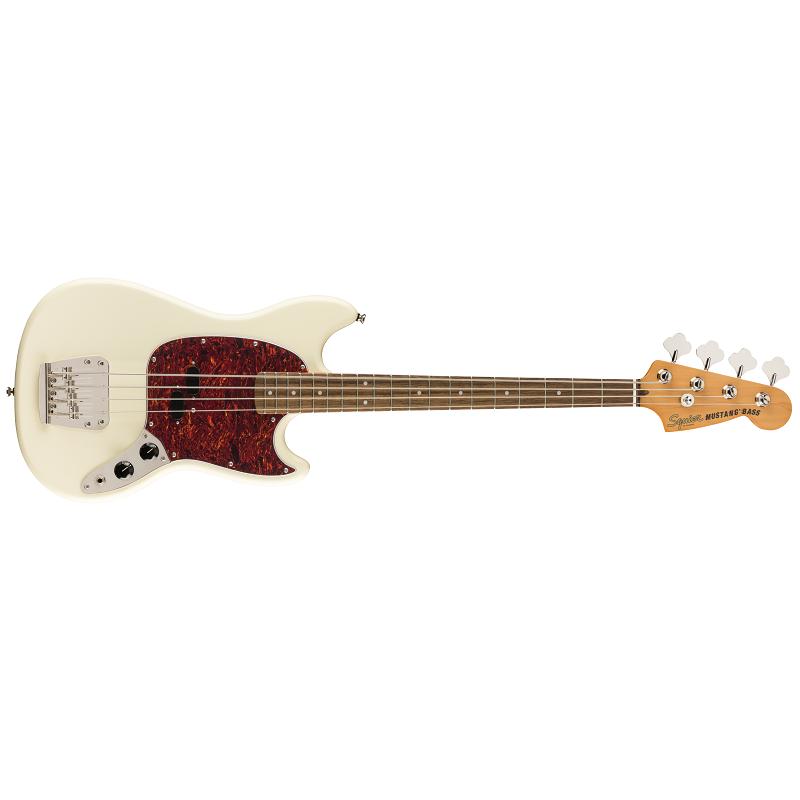 Squier Classic Vibe 60s Mustang Bass LRL OWT Basso Elettrico