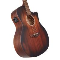 D'Angelico Premier Gramercy LS Aged Mahogany Chitarra Acustica Elettrificata_4