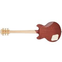 D'Angelico Deluxe Brighton LTD Matte Walnut Chitarra Elettrica ULTIMO PEZZO_2