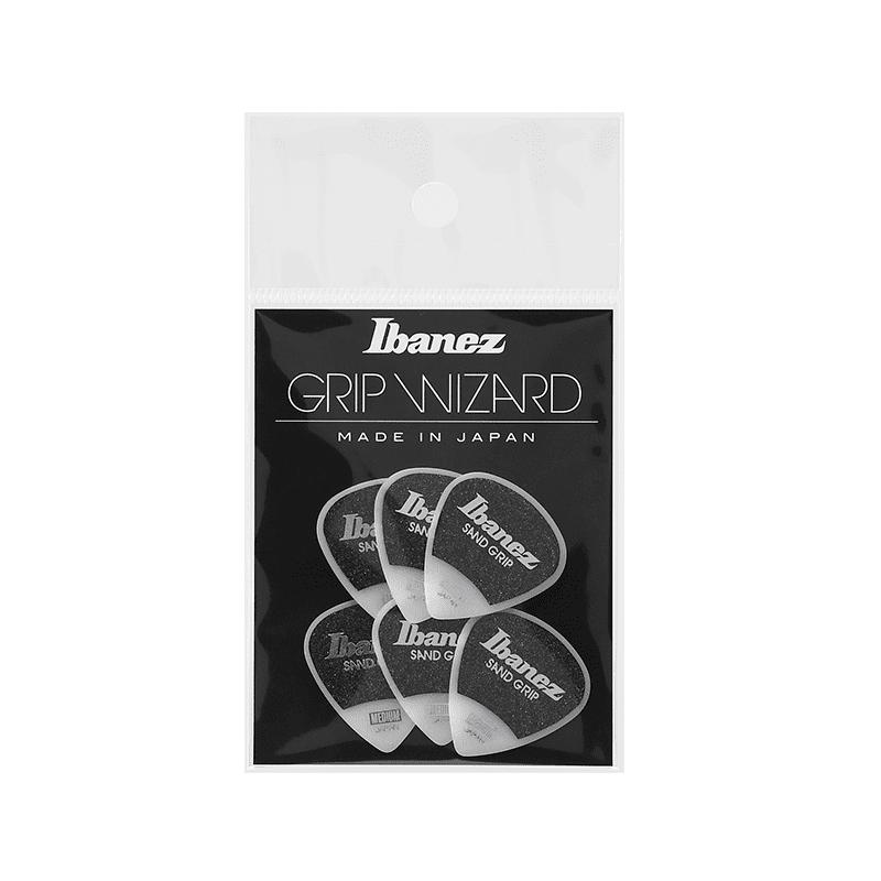 Ibanez PPA16MSG-WH Grip Wizard Sand Grip Medium Polyacetal Plettro