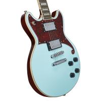 D'Angelico Premier Brighton Sky Blue Chitarra Elettrica_4