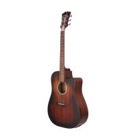 D'Angelico Premier Bowery LS Aged Mahogany Chitarra acustica elettrificata_5