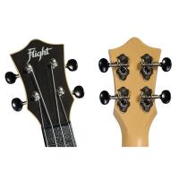 Flight TUS35 Travel Ukulele Black Soprano con Borsa_5