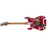 EVH Striped Series Frankenstein Frankie Red/White/Black Chitarra Elettrica_2