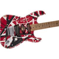 EVH Striped Series Frankenstein Frankie Red/White/Black Chitarra Elettrica_3