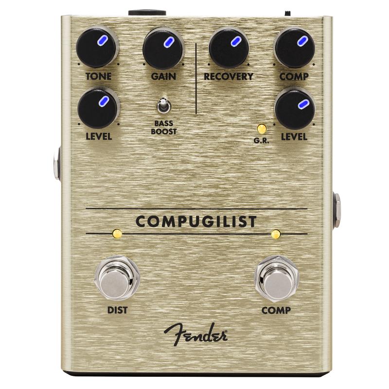 Fender Compugilist Compressor/Distortion Pedal Pedale per chitarra elettrica