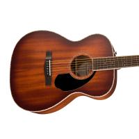 Fender Paramount PO-220E Orchestra WC ACB MAH All Mahogany Aged Cognac Burst Chitarra acustica elettrificata_3