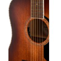 Fender Paramount PO-220E Orchestra WC ACB MAH All Mahogany Aged Cognac Burst Chitarra acustica elettrificata_4