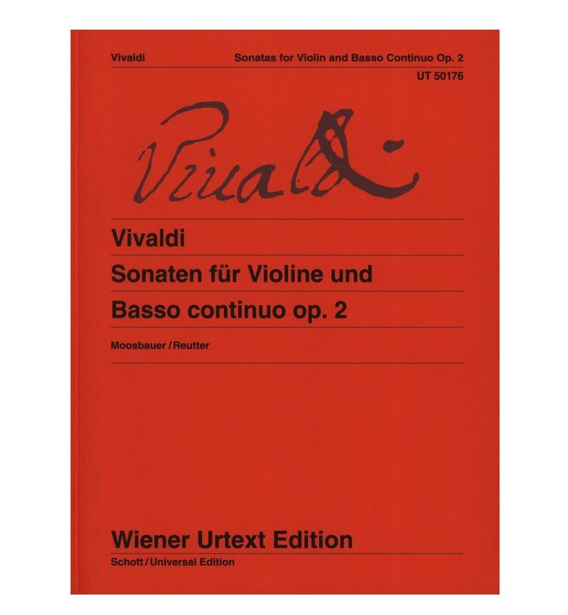 Vivaldi - Sonaten fur Violine und Basso continuo op.2