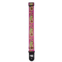 D'Addario Joe Satriani Woven Guitar Strap 50JS14 Paisley Purple Tracolla_3