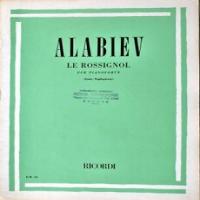 Alabiev - Le Rossignol - RICORDI_1