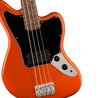 Fender Squier FSR Affinity Jaguar Bass H LRL BPG MH MOR Metallic Orange Basso elettrico NUOVO ARRIVO_4