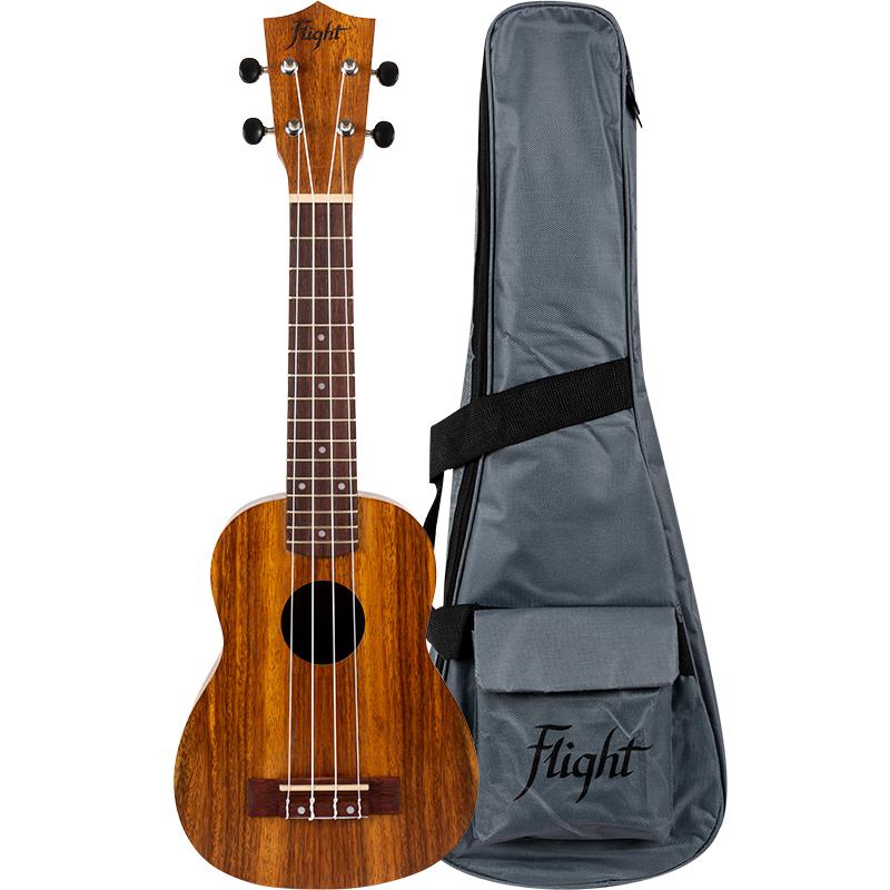 Flight NUS200 Ukulele Soprano Teak