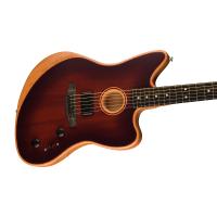 Fender American Acoustasonic Jazzmaster BRBST MAH EB All-Mahogany Bourbon Burst MADE IN USA Chitarra NUOVO ARRIVO_3