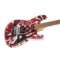 EVH Striped Series Frankenstein Frankie Red/White/Black Chitarra Elettrica_6