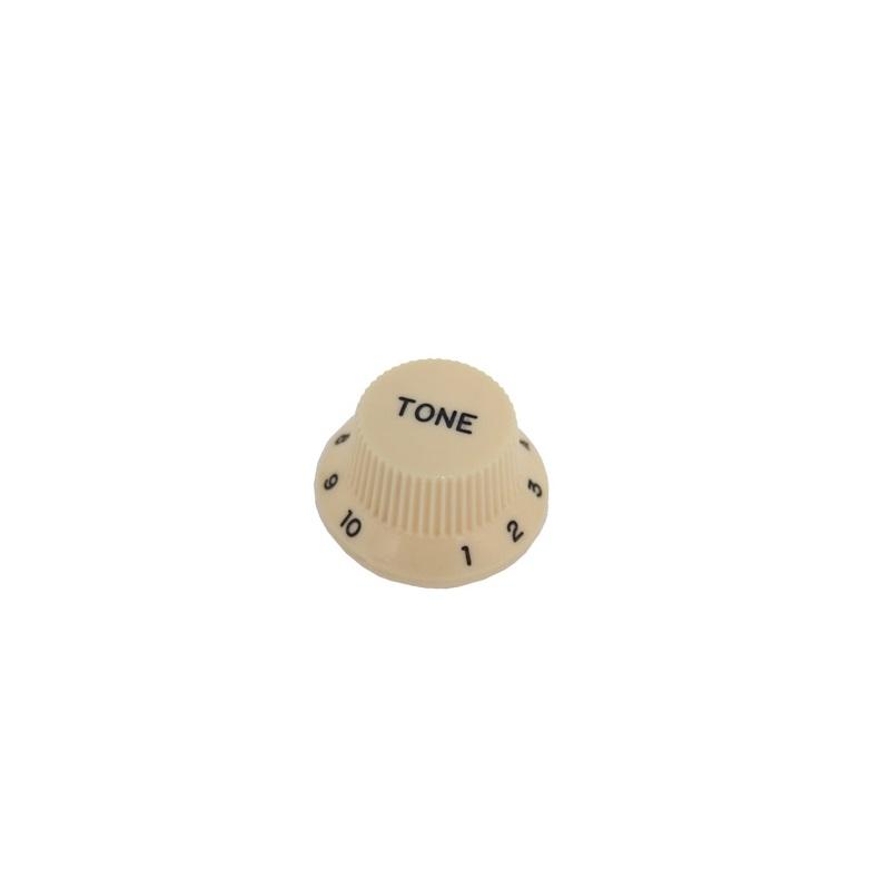 Soundsation Parts KI240T Manopola Tono per Chitarra Strato (Crema)