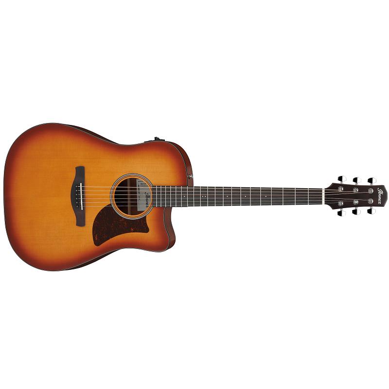 Ibanez AAD50CE LBS Light Brown Sunburst Low Gloss Chitarra Acustica Elettrificata NUOVO ARRIVO