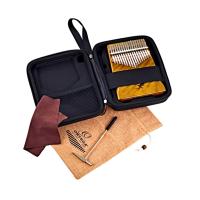 Ortega OKB3 Solid Golden Phoebe Lizard Series Kalimba_4