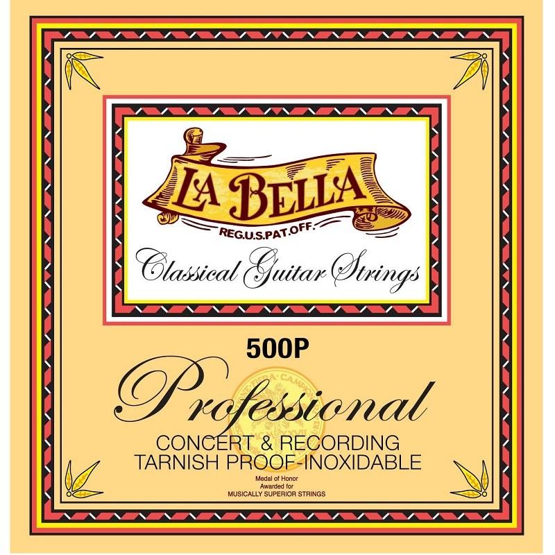 La bella 500P Professional Concert & Recording Corde per chitarra classica