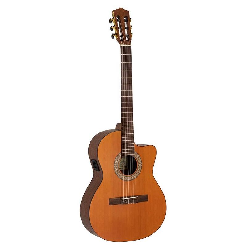 Salvador Cortez Luna CST Serie Iberia Chitarra classica 4/4 narrow elettrificata NUOVO ARRIVO