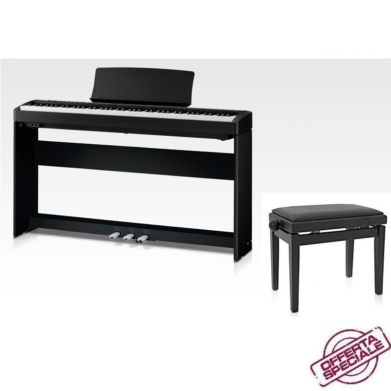 Kawai ES120 Black + Kawai HML-2 + Kawai F351 + Kawai SUC6 Pianoforte Digitale + Stand, Pedaliera e Panca DISPONIBILE - NUOVO ARRIVO