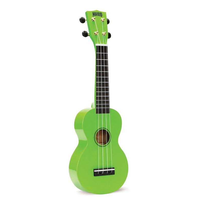 Mahalo MR1-GN Verde Ukulele soprano con Borsa