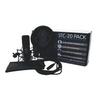 Sontronics STC-20 Pack Microfono Cardioide da Studio con Supporto elastico e Filtro Antipop _2