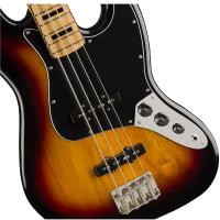 Fender Squier Classic Vibe 70 Jazz Bass MN 3TS 3 Color Sunburst Basso Elettrico_3