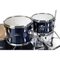 Pearl Roadshow RS525SBC/C743 Royal Blue Metallic Batteria Acustica con 3 Piatti Sabian e Hardware_3