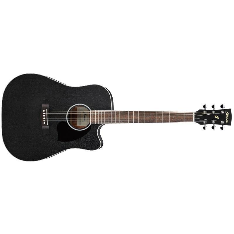 Ibanez PF16MWCE WK Weathered Black Open Pore Chitarra Acustica Elettrificata NUOVO ARRIVO