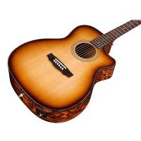 Guild OM-260CE Deluxe Burl EB Edge Burst Chitarra Acustica Elettrificata NUOVO ARRIVO_3