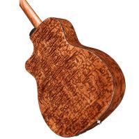 Guild OM-260CE Deluxe Burl EB Edge Burst Chitarra Acustica Elettrificata NUOVO ARRIVO_4