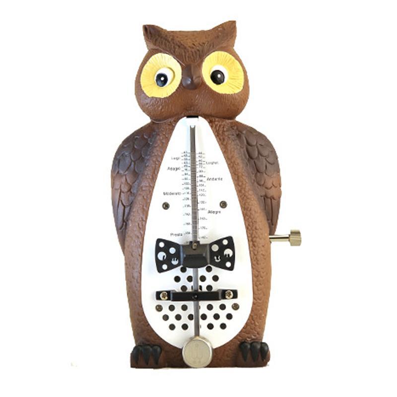 Wittner Taktell in Shape of Animals Series 839031 Owl Metronomo meccanico