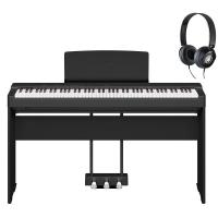 Yamaha P-225 Black Pianoforte Digitale + Stand L200 B + Pedaliera LP1 B e Cuffie in omaggio ULTIMI PEZZI