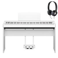 Yamaha P-225 White Pianoforte Digitale + Stand L200 Wh + Pedaliera LP1 Wh e Cuffie in omaggio ULTIMI PEZZI