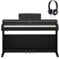 Yamaha YDP165 B Black Nero Opaco Arius Pianoforte Digitale + Cuffie Yamaha in omaggio